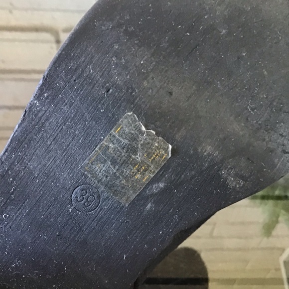 Okeysi Black Suede Metal Fringe Ankle Booties - Picture 11 of 12